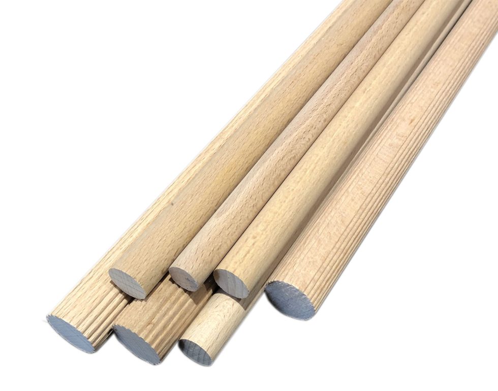 Bois Cylindriques, Bois Ronds, Tourillons, Moulures, Corniches - BWOOD.17